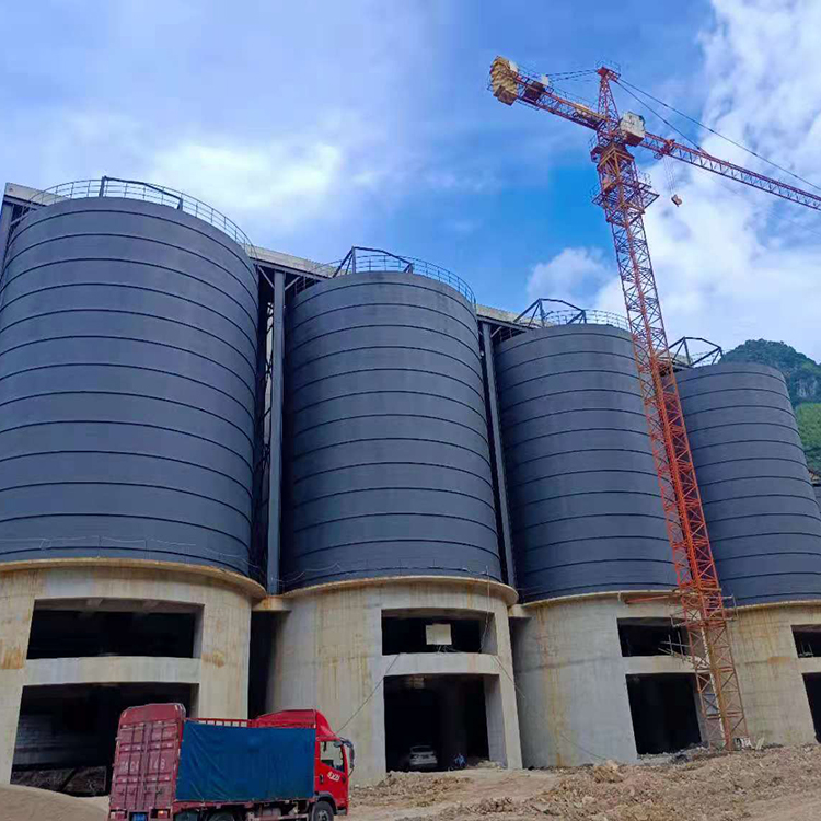 贺州骨料钢板仓建造施工周期从规划到竣工的每一步